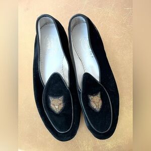 Vintage Belgian Shoes Smoking Slippers